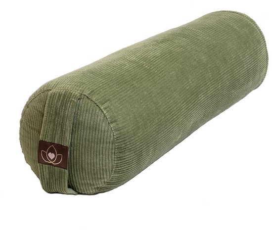 Yoga bolster eco rib olijfgroen - Lotus