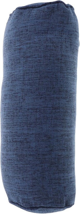 Yoga Bolster Kussen - Cilinder Steun - Ontspanning Oefeningen - Lichtgewicht Draagbaar - 40 x 15 cm - Blauw