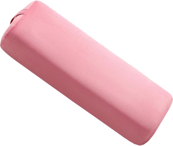 Yoga Bolster Kussen Rechthoekig 66x25x14 cm - Ondersteunend Meditatiekussen met Wasbare Kussensloop en Draaggrepen voor Yoga, Ontspanning en Meditatie