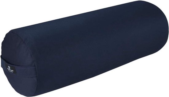 Yoga Bolster - Ondersteuningskussen - Herstellende Yoga - Handgemaakt in VS - 68.58 x 22.86 cm - Blauw