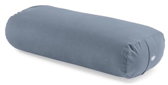Yoga bolster voor Yin Yoga met wasbare biokatoenen hoes en kapok vulling - Ideaal voor meditatie en Pilates