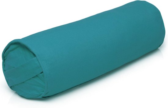Yoga-Bolster yin - basic - round petrol Meditatiekussen YOGISTAR van YOGISTAR