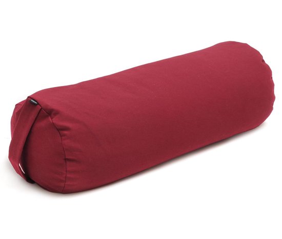 Yoga-Bolster yin - standard - round graphite Meditatiekussen YOGISTAR van YOGISTAR