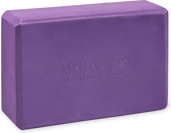 Yoga Brick Accessoires - Single Block van EVA Foam voor Yoga Meditatie Pilates Stretching (9" x 6" x 3") van Merkloos
