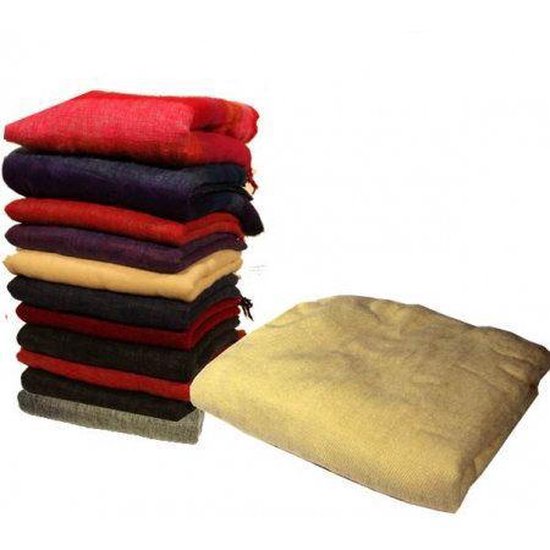 Yoga deken effen - beige van Yogi & Yogini