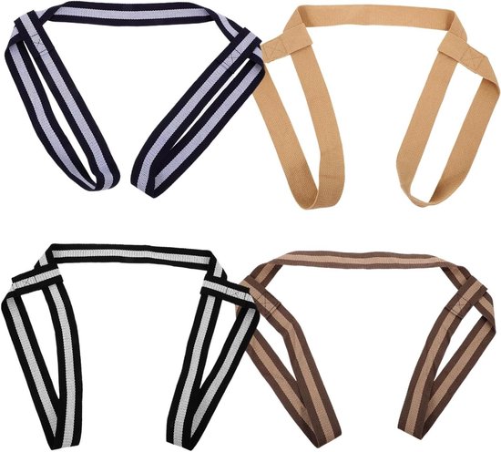 Yoga Draagriem - Mattenband - Sportartikelen Dragen - Polyester Katoen - 150 cm - Gestreept