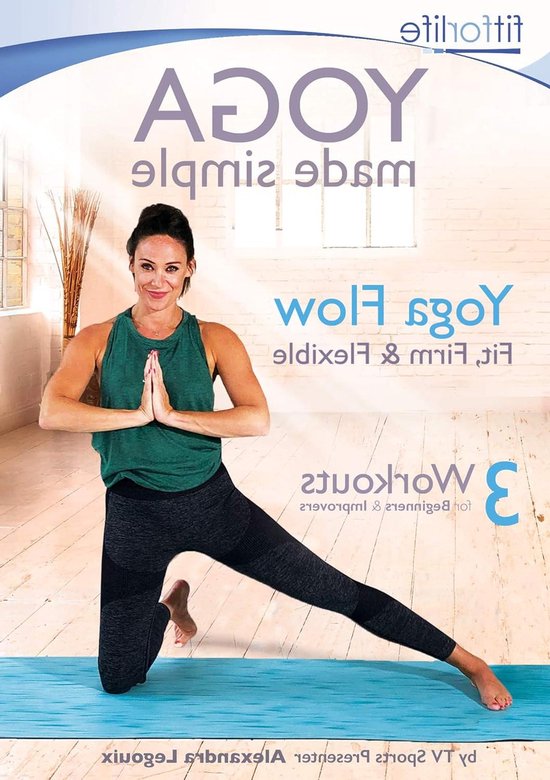 Yoga DVD - Thuis Yoga - Fitness Oefenen - Beginners Flow - 1 Disk - Niet gespecificeerd