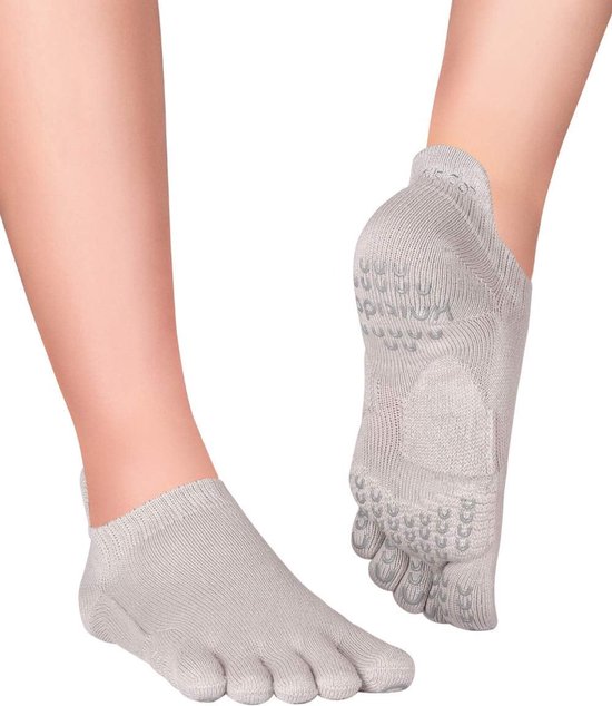 Yoga en Pilates Teensokken met Antislip Zolen voor Stabiliteit en Grip