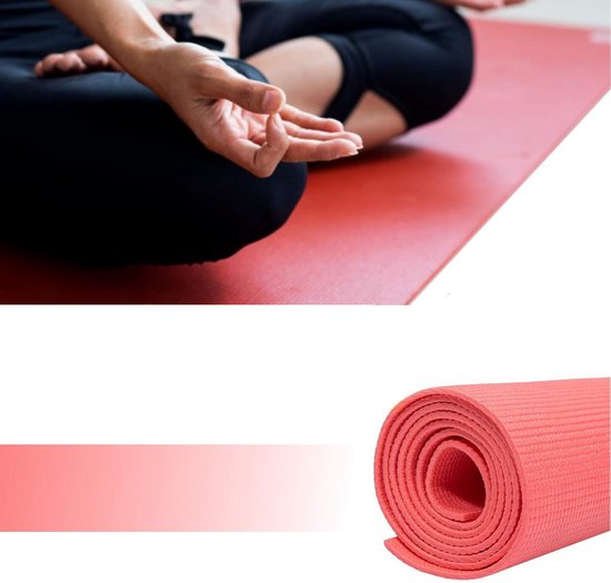 Yoga fitnessmat 4 mm - Ideaal voor pilates en indoor training