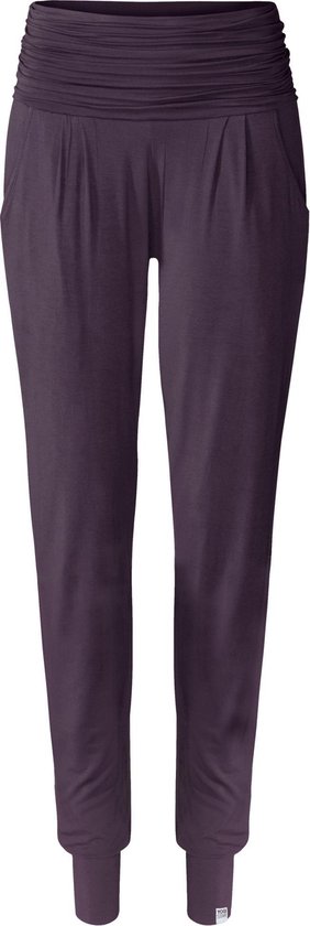Yoga-Harempants "ala" - elderberry S Loungewear broek YOGISTAR