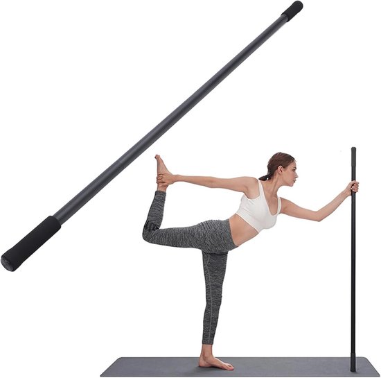 Yoga Hulpmiddel - Stretch Stick - Flexibiliteit Verbeteren - Verstelbaar Afneembaar - 30-60 Inch