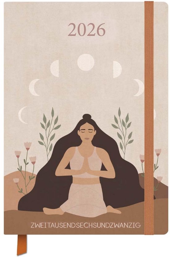 Yoga Jaarkalender 2026: Weekplanner A5 met Ruimte voor Notities, To-Do's en Motivatie van Merkloos
