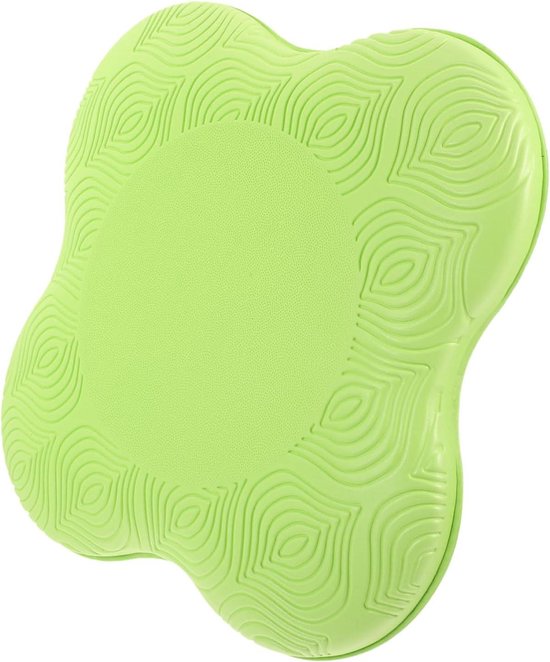Yoga Kniebeschermers - Fitness Kussens - Comfortabel Trainen - Zacht PU Materiaal - Compact Formaat - Zwart