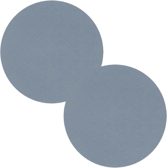 Yoga Kniekussen - Fitness Pads - Comfortabel Oefenen - Dubbelzijdig Antislip - 18x18x1 cm - Paarsblauw