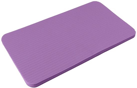 Yoga kniepod yoga pad, perfect voor knieën en ellebogen tijdens yoga en vloeroefeningen, kniepod (paars, 19 * 33cm) van Kniepod