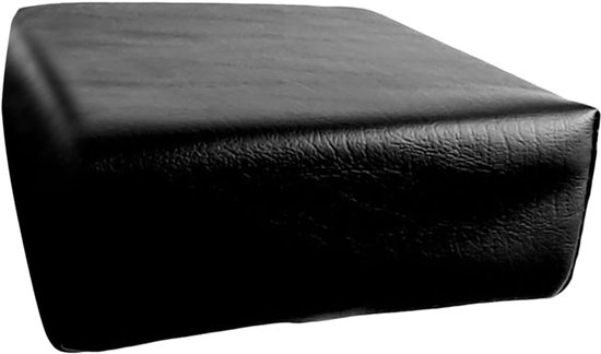 Yoga Kussen - Pilates Bolster - Stabiliteit Training - Ergonomische Ondersteuning - 25 x 16.5 cm - Zwart