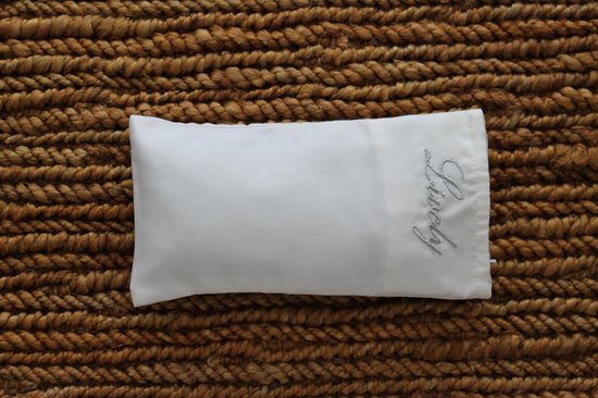 Yoga lavendel oogkussen-yoga kussens- yoga props- wit van Merkloos