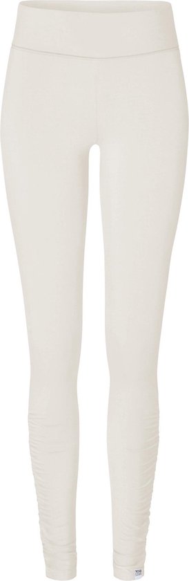 Yoga-Leggings rolldown "ala" - ivory S Loungewear broek YOGISTAR van YOGISTAR