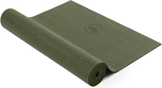 Yoga mat 5mm dik Mudra Studio - huidvriendelijk & getest schadelijke op stoffen - voor beginners en gevorderden - professionele mat voor yoga pilates sport en training van Lotuscrafts