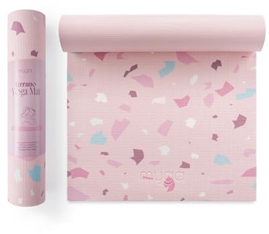 Yoga Mat - 6 mm Dikte Antislip Fitnessmat voor Yoga, Pilates, Meditatie en Reizen