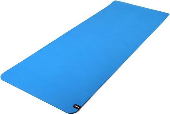 Yoga mat dubbelzijdig Reebok 4mm blauw/groen van Reebok