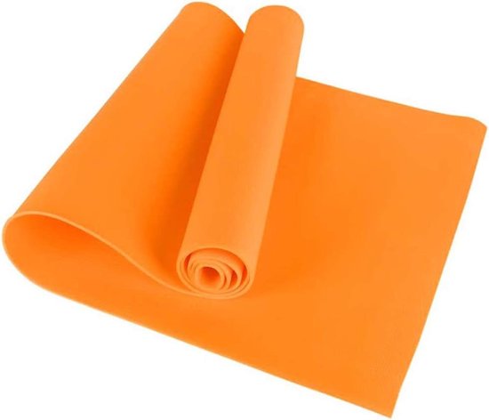 Yoga Mat EVA Non Slip Fitness Slim - Thuis Gym Oefening Mat - Pilates Oefening Pads - Oranje van Fitness Slim