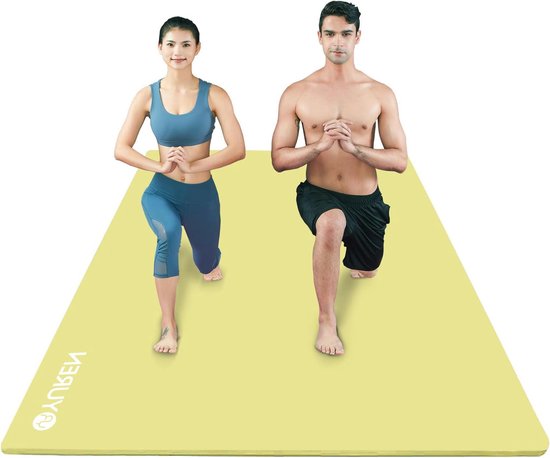 Yoga Mat Extra Dik - Geschikt voor Sport en Pilates - 1 stuk - NBR - Groot 200×130cm