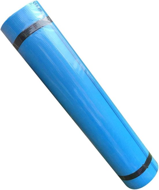 Yoga Mat - Fitness Mat - Oefeningen Thuis - Antislip Oppervlak - 173x61cm - Lichtblauw