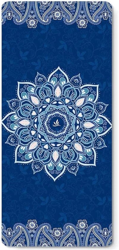 Yoga Mat - Fitness Mat - Thuis Trainen - Hoge Dichtheid - 6 mm Dik - Gedrukt