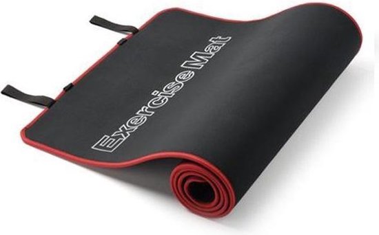 Yoga mat Focus Fitness - 180 x 60 x 0,6 cm - Zwart