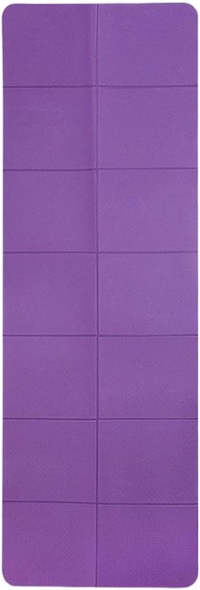 Yoga Mat - Gym Mat | Foldable Mat | Travel Yoga Mat | Exercise Mat Workout Portable Gym Mat Fitness Training Pilates Exercise Mat Workout for Women Men Household Mute Exercise Mat with Carry Bag