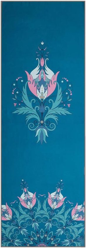 Yoga Mat Handdoek - Fitness Deken - Sporten Buiten - Sneldrogend Bedruk - 183 x 61 cm - Groen