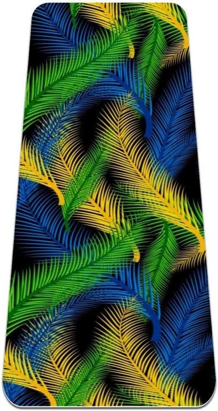 Yoga Mat - Oefenmat Sportmat - Thuis Sporten - Scheurweerstand - 72x24 inch - Brazilië Stijl