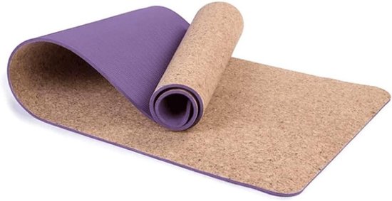 Yoga Mat - Oefenmat Yogamat - Yoga Oefenen - Natuurlijk Antislip - 300 Gram - Stijl 3