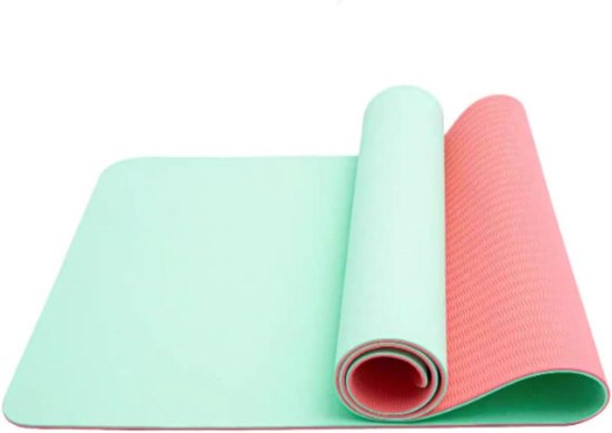 Yoga Mat - Pilates Pad - Thuis Sporten - Hoge Veerkracht - 8mm Dik - Groen