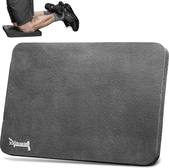 Yoga mat Premium Nordic Curl kniebeschermer - zacht gevoel - extra dik - 305 mm - kussen voor knieën - ellebogen - duurzaam - draagbaar - oefenmat - trainingen - dagelijkse taken