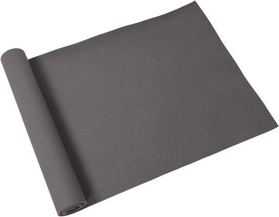 Yoga Mat - Sportmat Fitnessmat - Yoga Uitoefenen - Antislip EVA Materiaal - 173x60 cm - Zwart