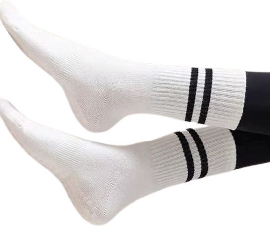 Yoga & Pilates sokken - Antislip sokken - Maat 35-39 (EUR) - Wit van Toiivral.