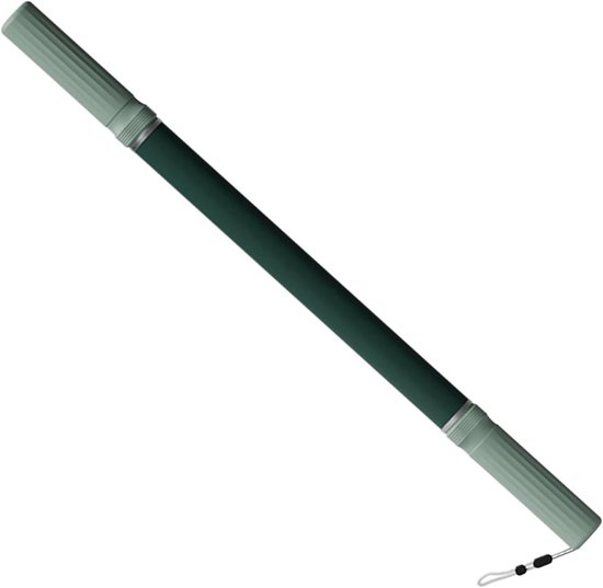 Yoga Pilates Stok - Lichaamsontspanning Hulpmiddel - Spierherstel Training - Duurzame Titaankern - 57.5 cm - Zwart
