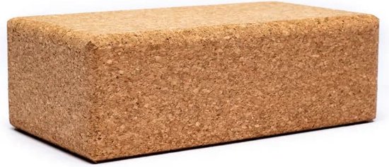 Yoga Prop - steunblok kurk - 23x12x7.5 - Kurk van Sundara Yoga