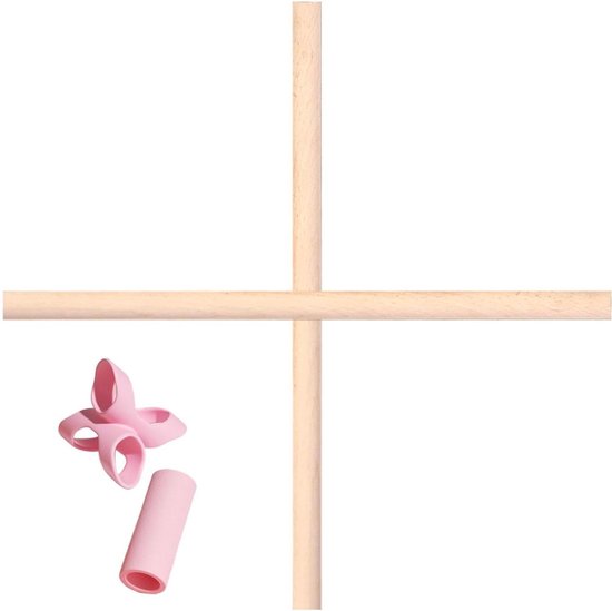 Yoga Rekstok - Stretchen Flexibiliteit - Houding Verbeteren - Stevig Houten Materiaal - 60 cm - Niet gespecificeerd