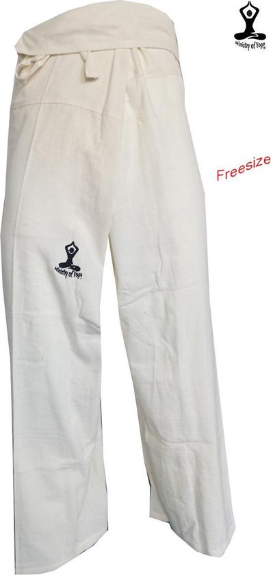 Yoga relax zen harem strand broek om te ontspannen lounge wear fishermanspants FREESIZE