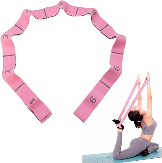 Yoga riem rekstroken 11 lussen