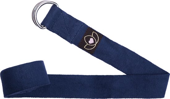 Yoga riem / strap extra lang indigo - Lotus van Lotus