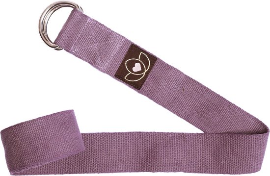 Yoga riem / strap extra lang lavendel - Lotus van Lotus