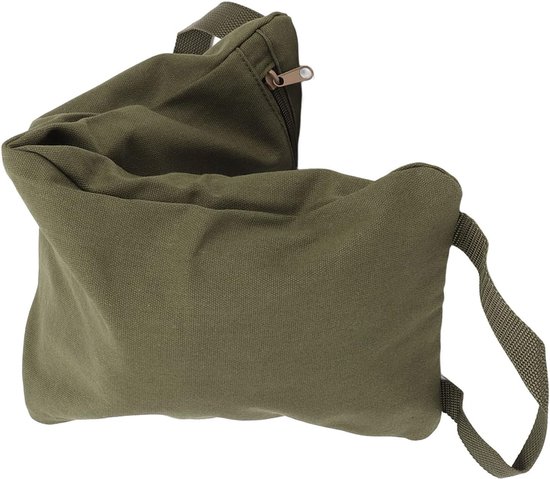 Yoga Sandbag - Military Green - Katoenen canvas - Vulbare zandzak voor training - ShopVlot