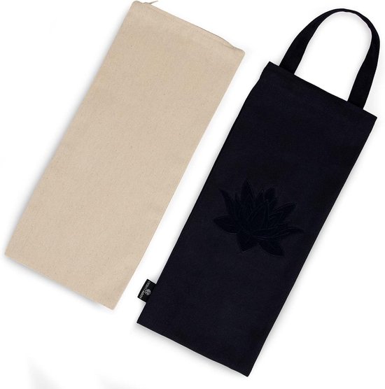 Yoga Sandbag - Pilates Gewicht - Herstellende Oefeningen - Zelfaanpasbaar - 42 cm x 18 cm - Navy Blauw