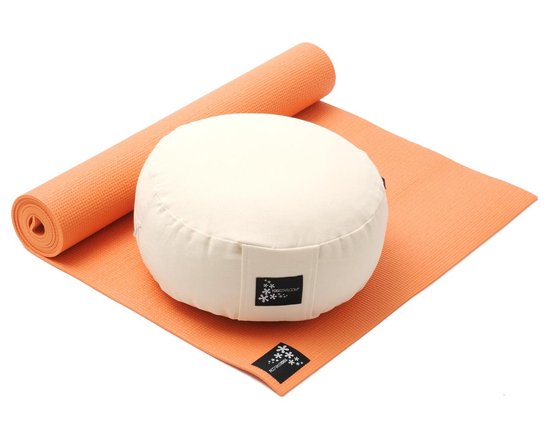 Yoga-Set Starter Edition - Meditatie (Yoga mat + meditatiekussen) black Fitnessmat YOGISTAR van YOGISTAR