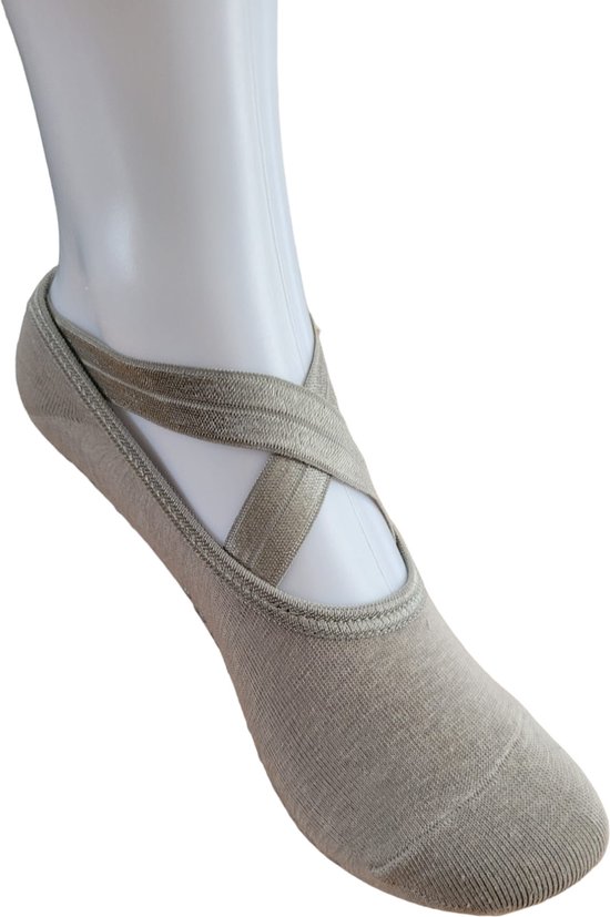Yoga sokken antislip dames - Pilates sokken - yoga kleding dames - Grijs - oDaani van oDaani