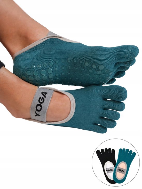 Yoga Sokken Teen Sokken Katoen met ABS 2-Pack Maat 36-41